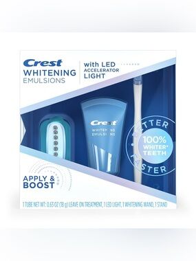 Crest Whitening Emulsions Kit - Blue and White
